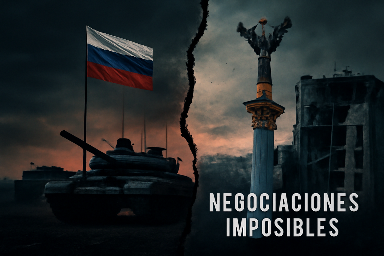 Rusia descarta negociaciones de paz con Ucrania y continúa su ofensiva militar