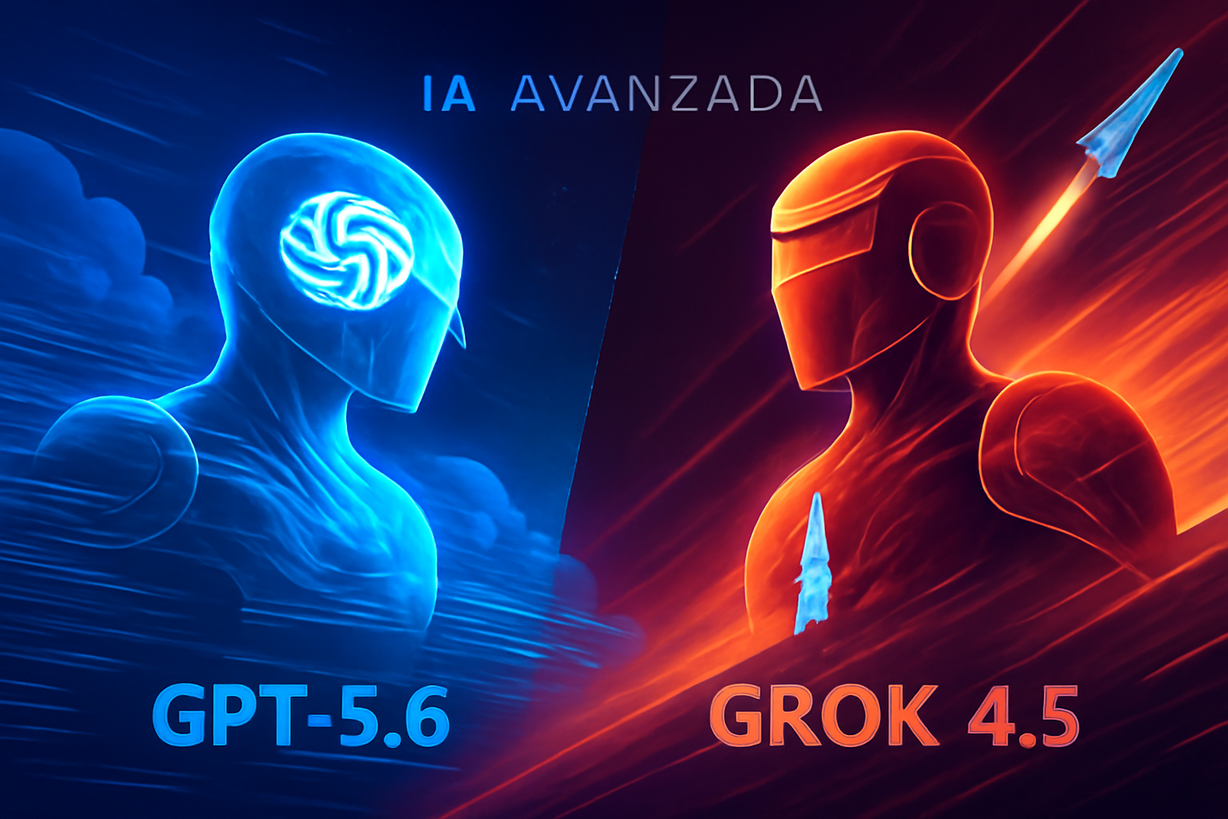 GPT-5.6 de OpenAI y Grok 4.5 de SpaceXAI: La Nueva Era de la Competencia en IA