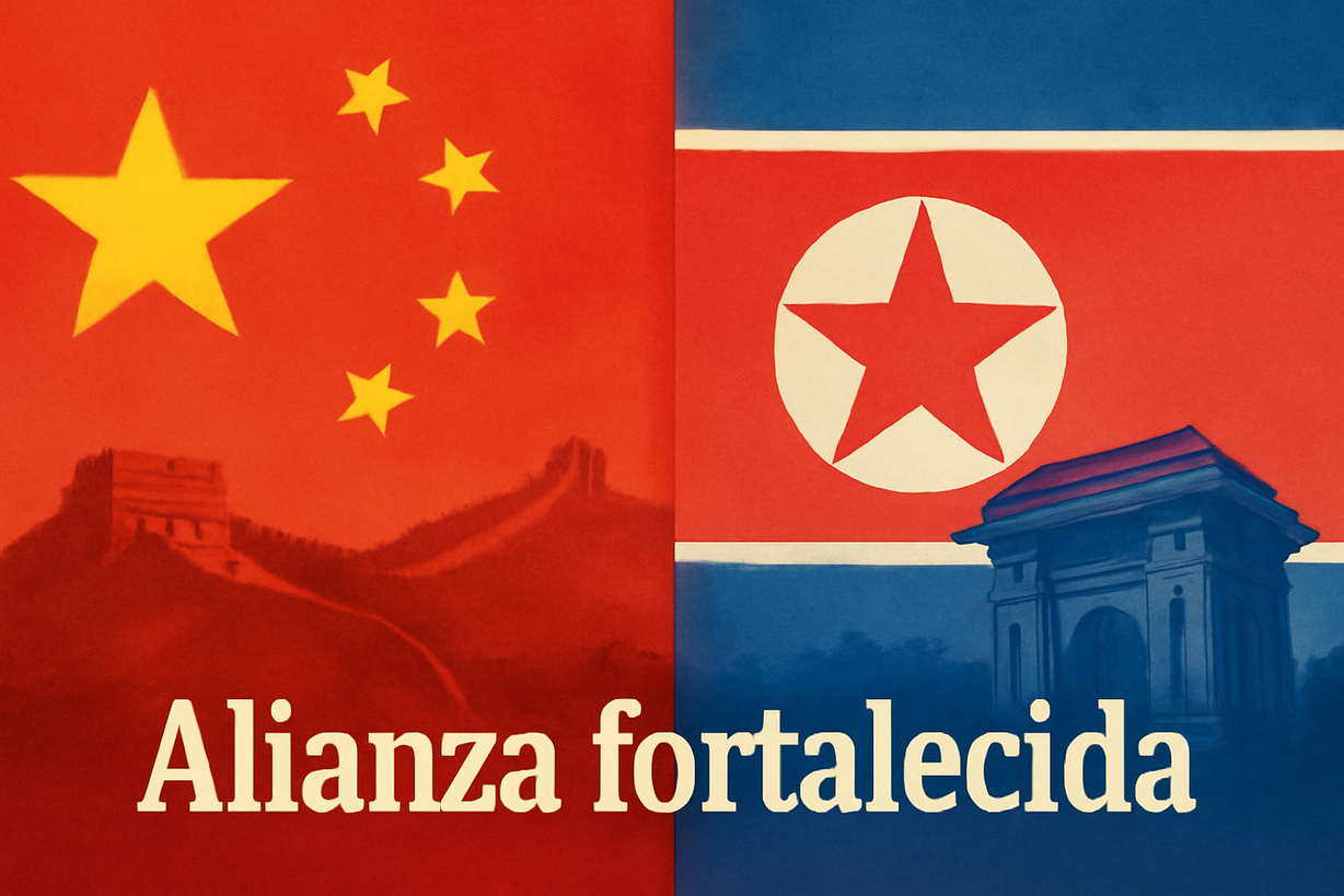Fortaleciendo la Alianza: Corea del Norte y China Celebran 65 Años de Amistad