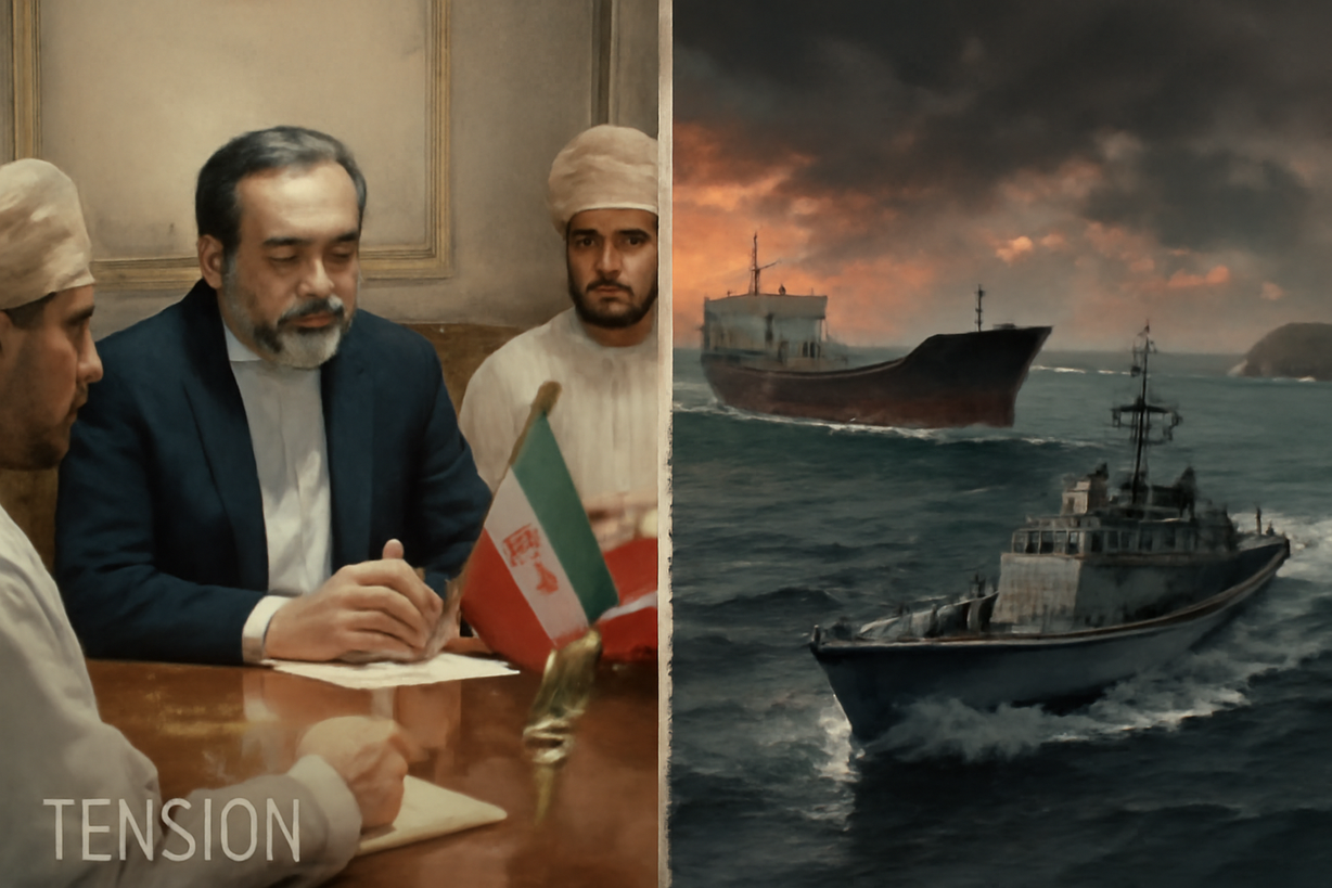 Tensiones en el Estrecho de Ormuz: Irán y Omán buscan soluciones ante el ultimátum de EE. UU.