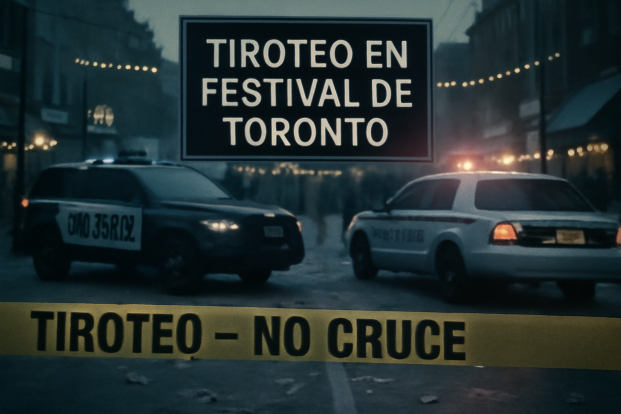Tiroteo en festival callejero de Toronto deja dos muertos y varios heridos