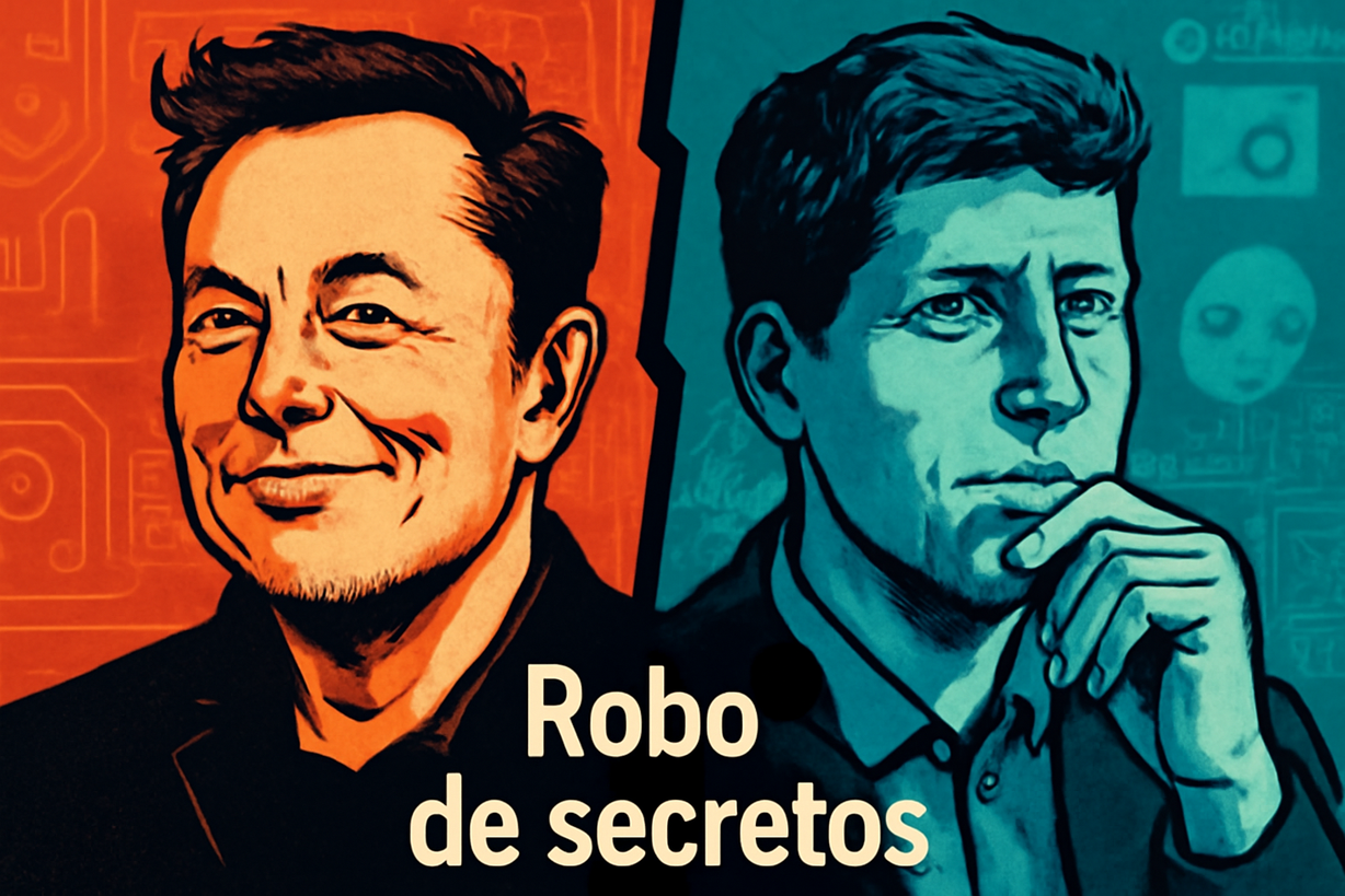 Musk se burla de Altman tras demanda de Apple por robo de secretos industriales
