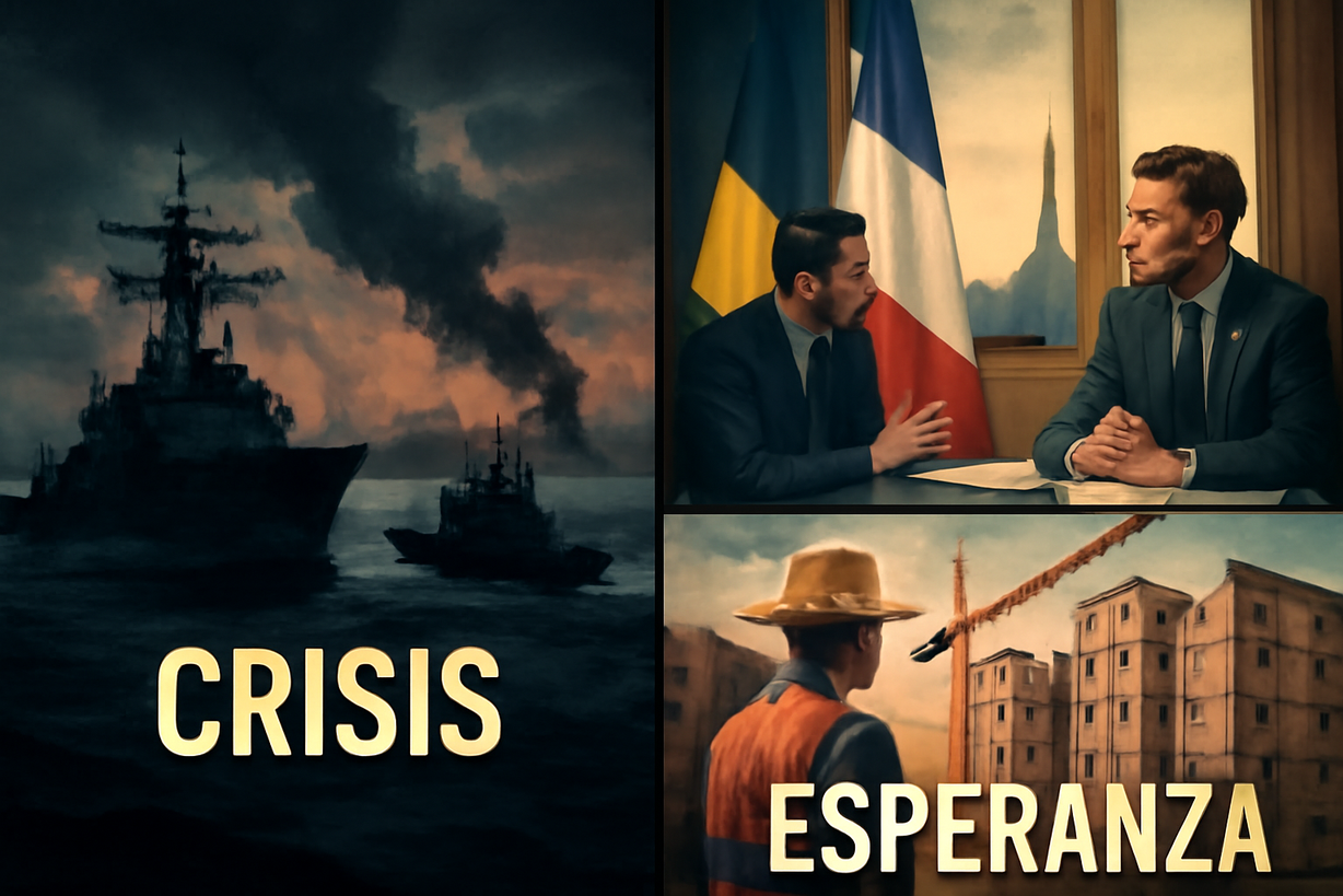 Crisis Global: Tensiones en Ormuz, Defensa en Ucrania y Ayuda en Venezuela