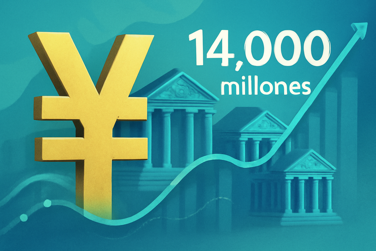 Recompra Inversa del Banco Popular de China: 14,000 Millones de Yuanes para Estabilizar la Liquidez