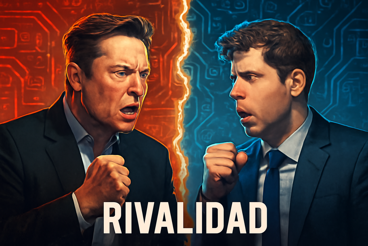Elon Musk y Sam Altman: La Rivalidad que Sacude la Inteligencia Artificial