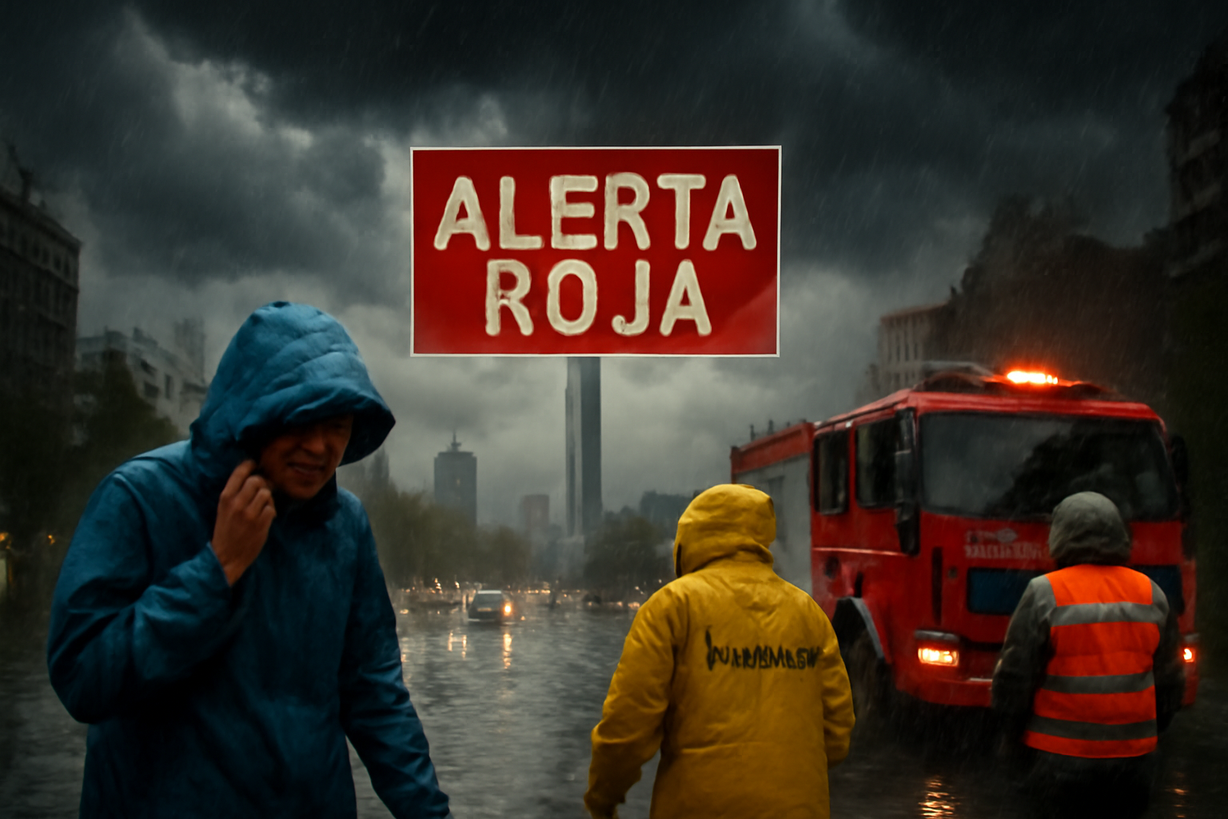 Chile se prepara para un temporal histórico: lluvias y vientos amenazan a diez regiones