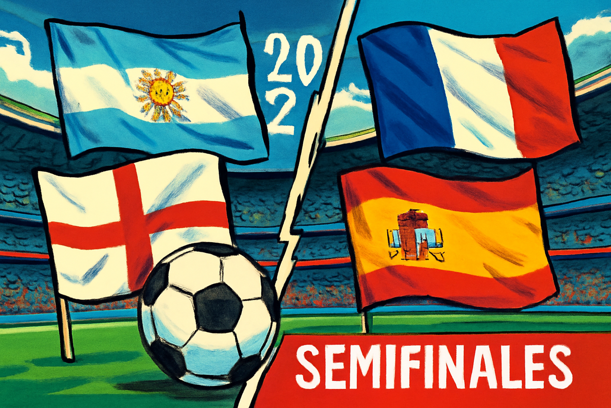 Semifinales de la Copa Mundial 2026: Argentina e Inglaterra se enfrentan en Atlanta