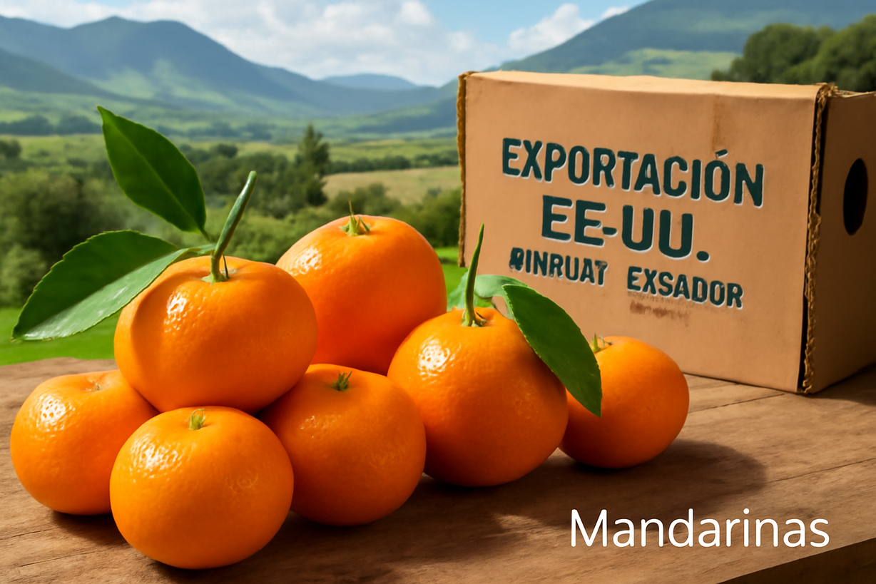 Ecuador Exporta Mandarinas Tango a EE. UU. por Primera Vez