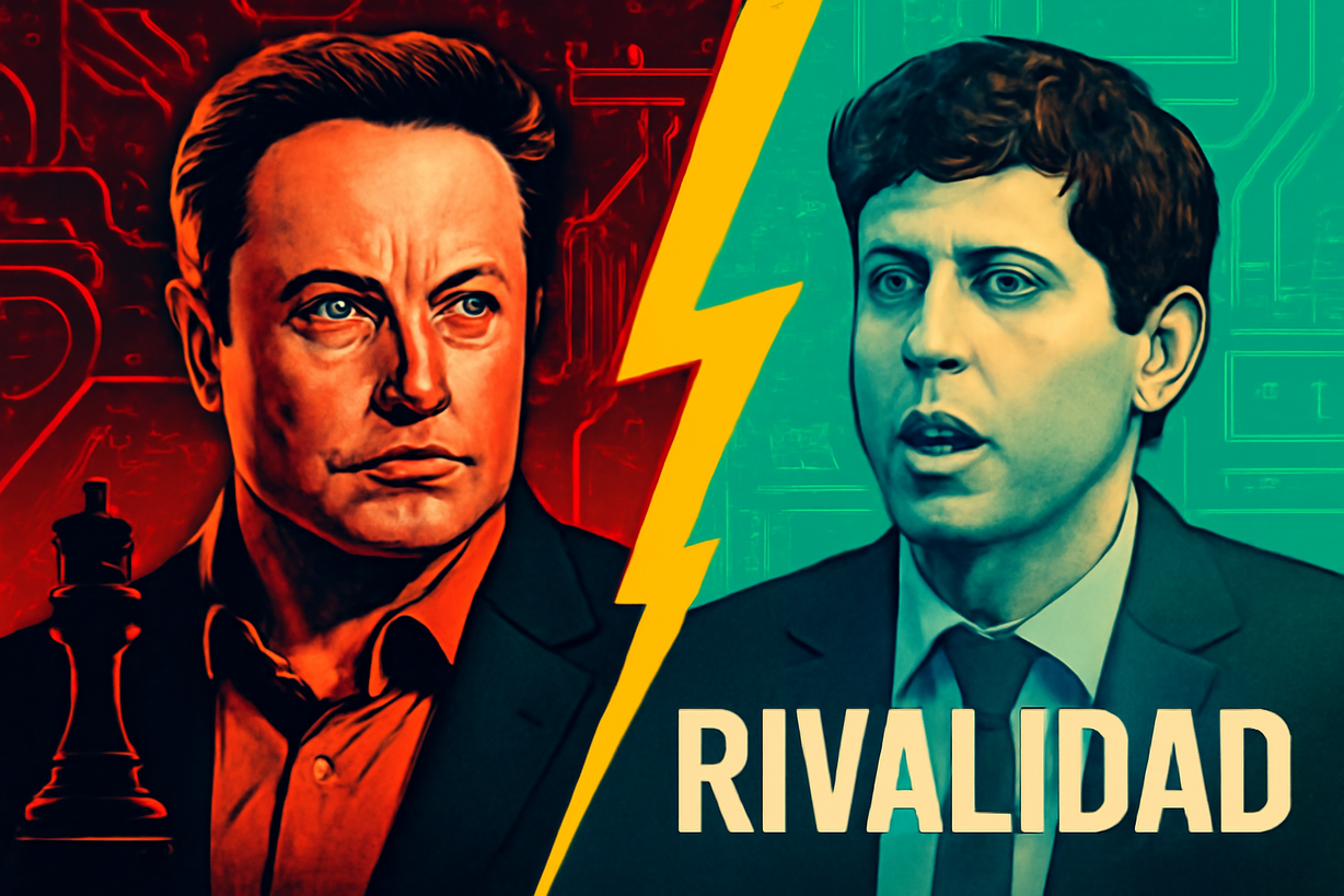 Elon Musk y Sam Altman: La Guerra de IA se Intensifica