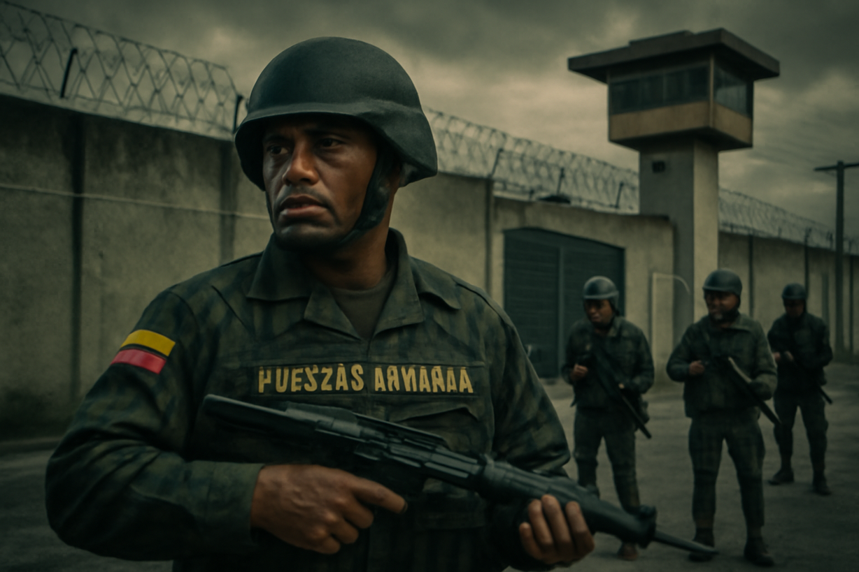 Nuevo Plan de Seguridad Integral en Ecuador: Fuerzas Armadas en Cárceles hasta 2027
