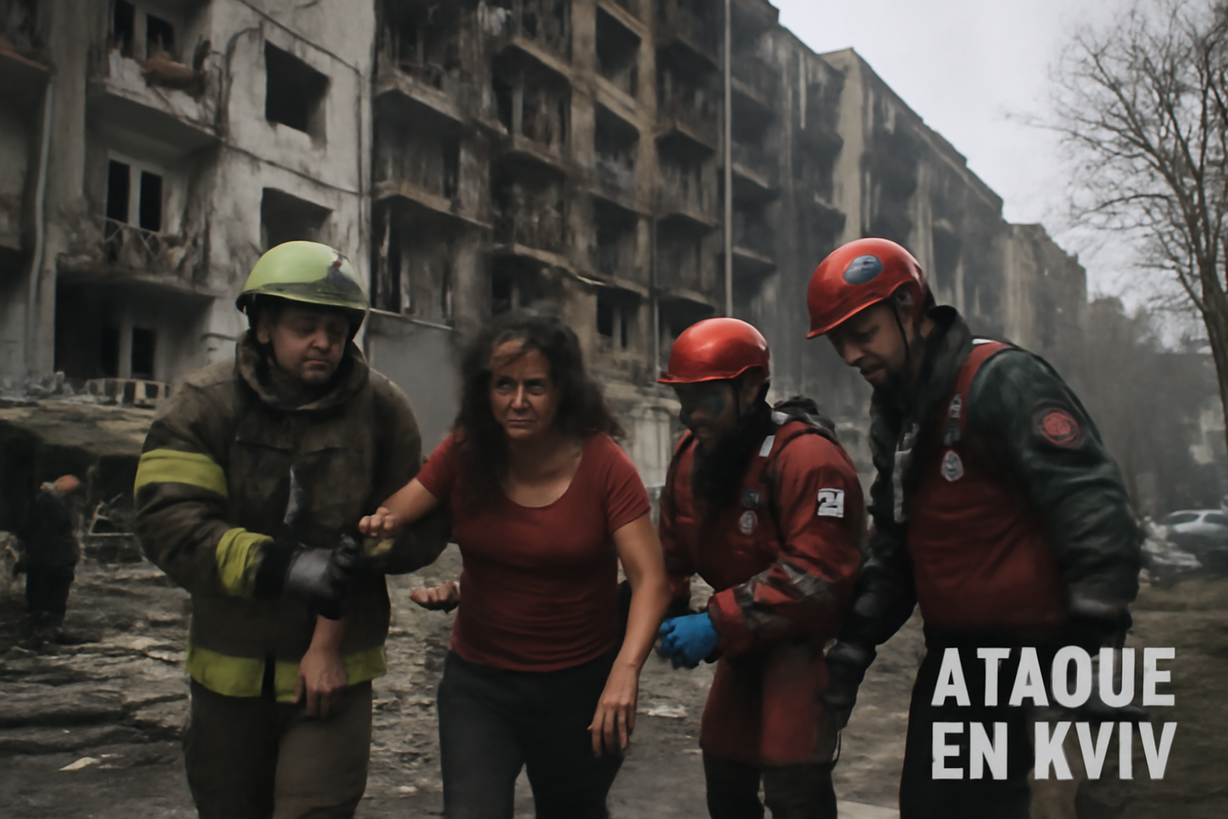 Nuevo ataque ruso en Kyiv deja dos muertos y seis heridos