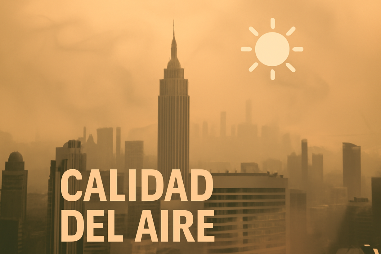 El Humo de Incendios en Ontario Afecta la Calidad del Aire en Nueva York