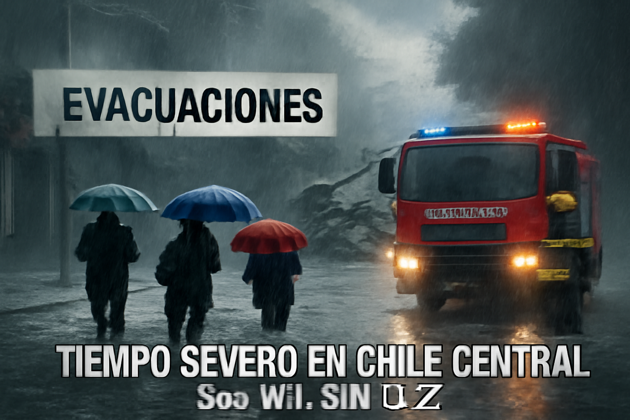 Temporal devastador en Chile: tres muertos y 555 mil sin luz
