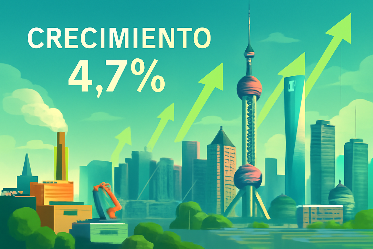 Crecimiento Económico de China: 4,7% en el Primer Semestre de 2026 a Pesar de las Tensiones Globales