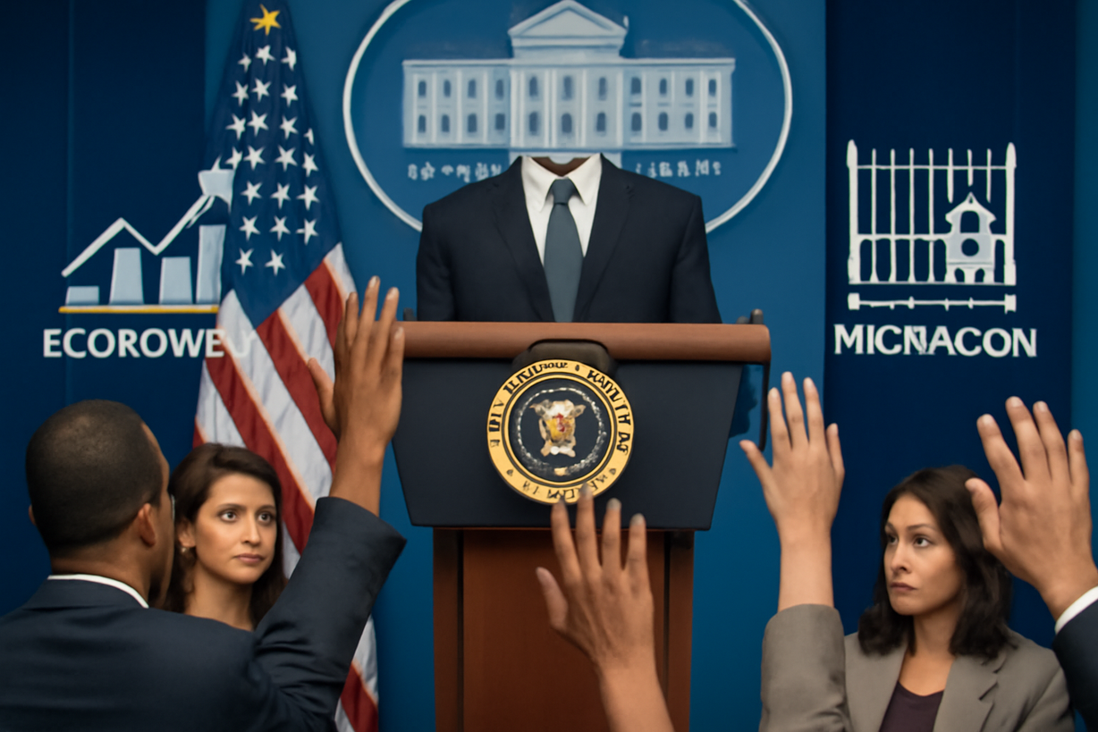 Logros económicos y políticas migratorias: La defensa de Trump en la Casa Blanca