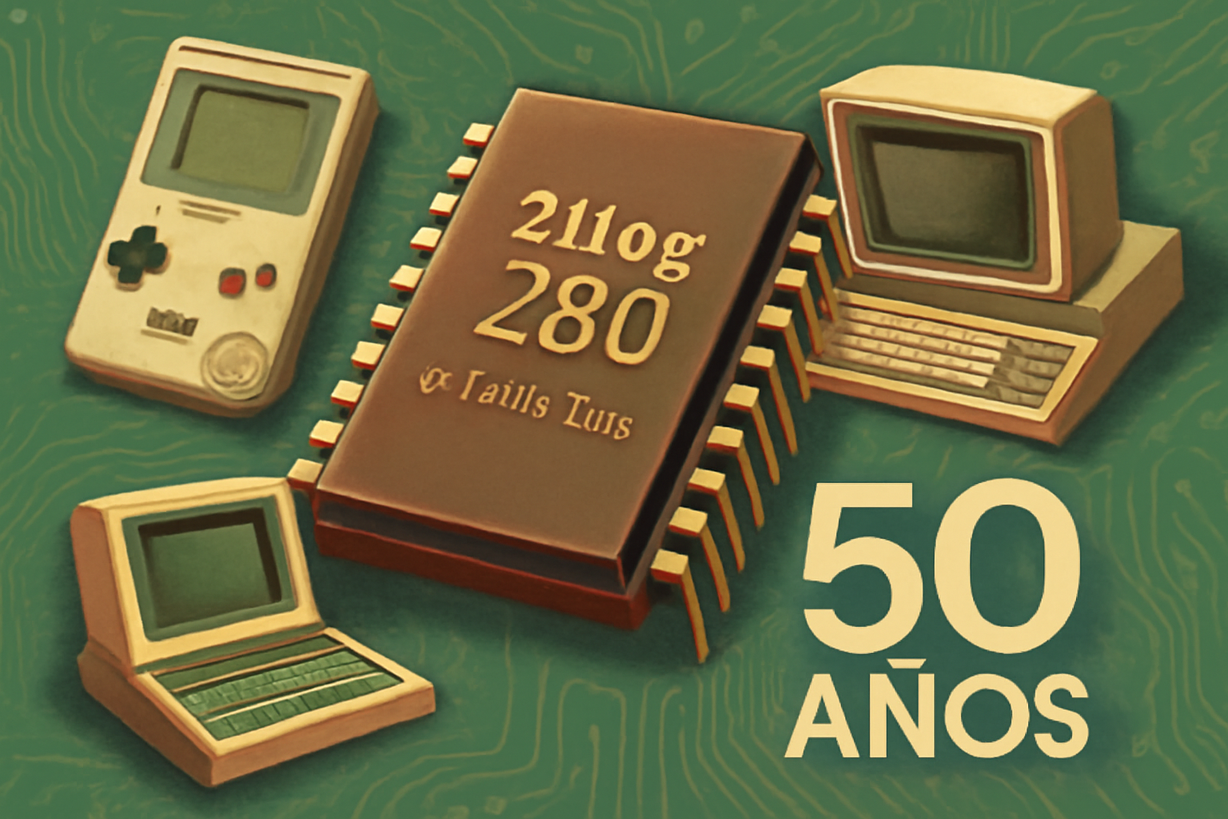 El Zilog Z80: 50 Años de Innovación en la Computación