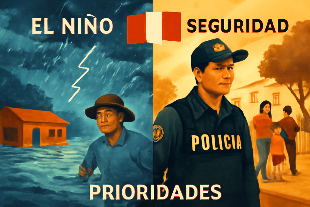 Keiko Fujimori: Prioridades de su gobierno ante El Niño y la delincuencia