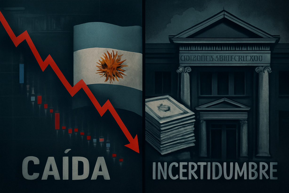 Caída de Acciones y Aumento de Compras del Banco Central: La Semana Financiera en Argentina