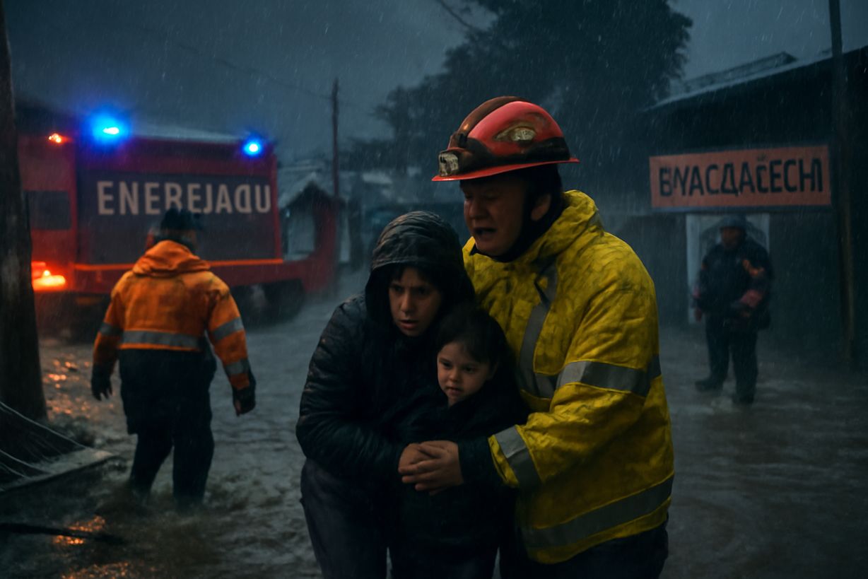 Chile en Crisis: Temporal Histórico de Lluvias y Evacuaciones Masivas