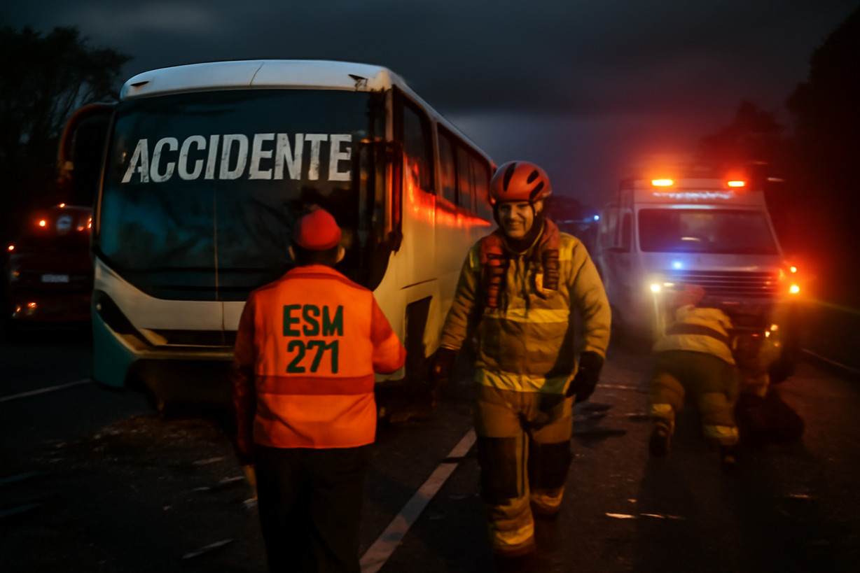 Tragedia en las Carreteras: Cuatro Accidentes en Menos de 10 Horas en Ecuador