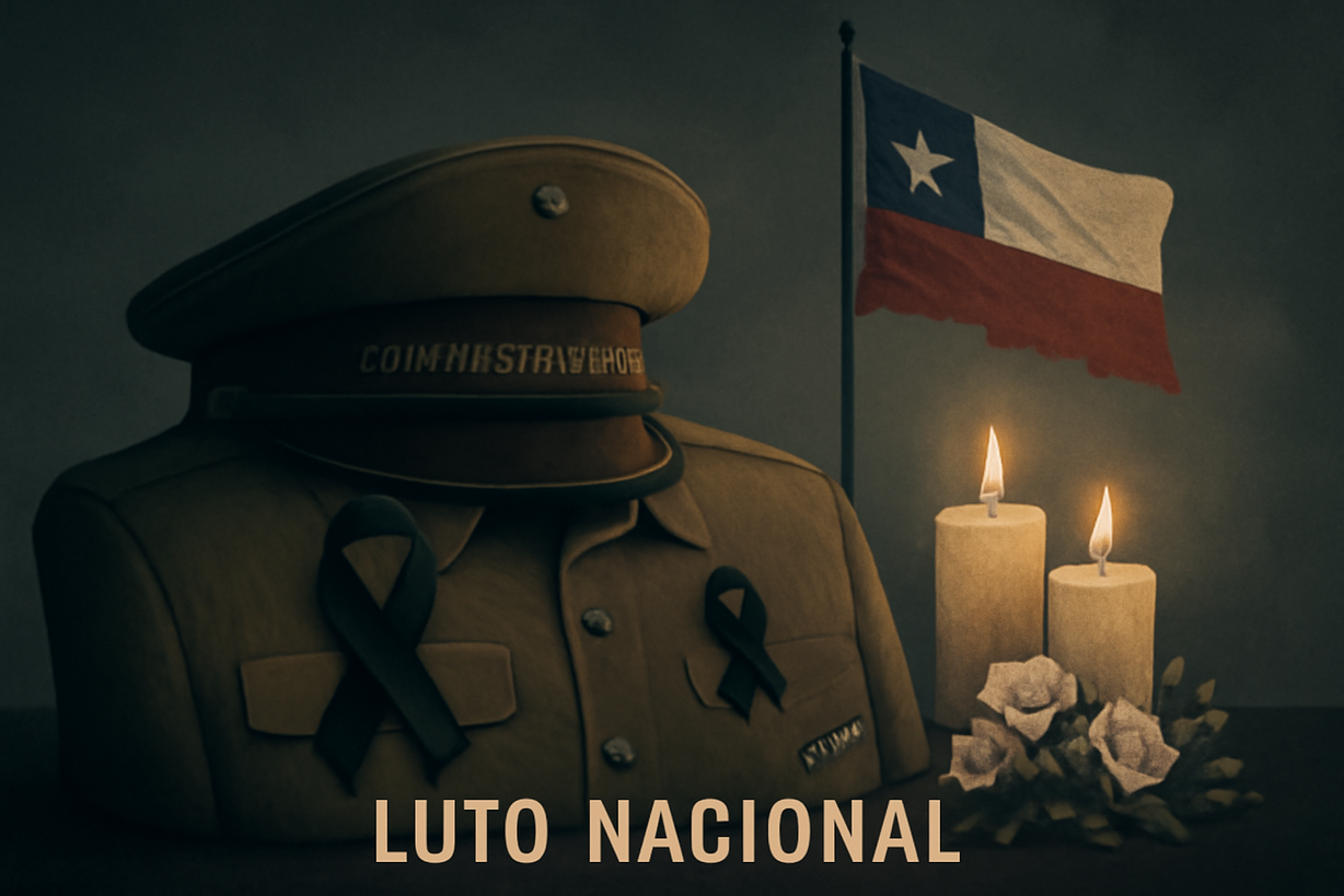 Chile en duelo: Tres días de luto por el asesinato del cabo Barquero