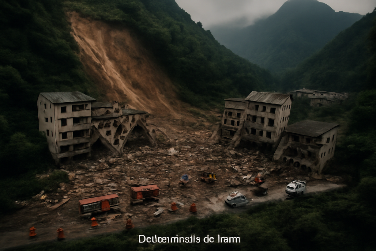 Deslizamiento de tierra en Chongqing: 8 muertos y 34 desaparecidos tras intensas lluvias