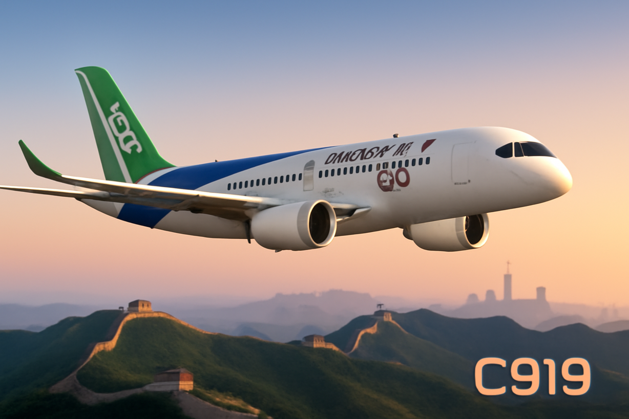 Air China lanza el C919 en su primera ruta internacional a Ulán Bator