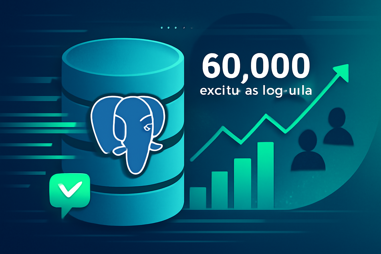 Revolucionando Postgres: 60,000 Escrituras por Segundo con un Nuevo Enfoque