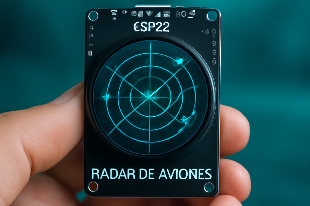 Radar de Aviones DIY: Monitorea el Tráfico Aéreo con ESP32