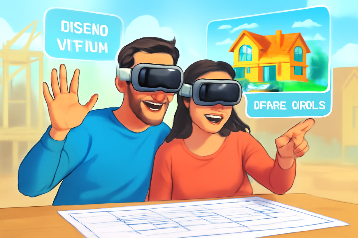 Revolucionando el Diseño de Hogares con Realidad Virtual en el Vision Pro
