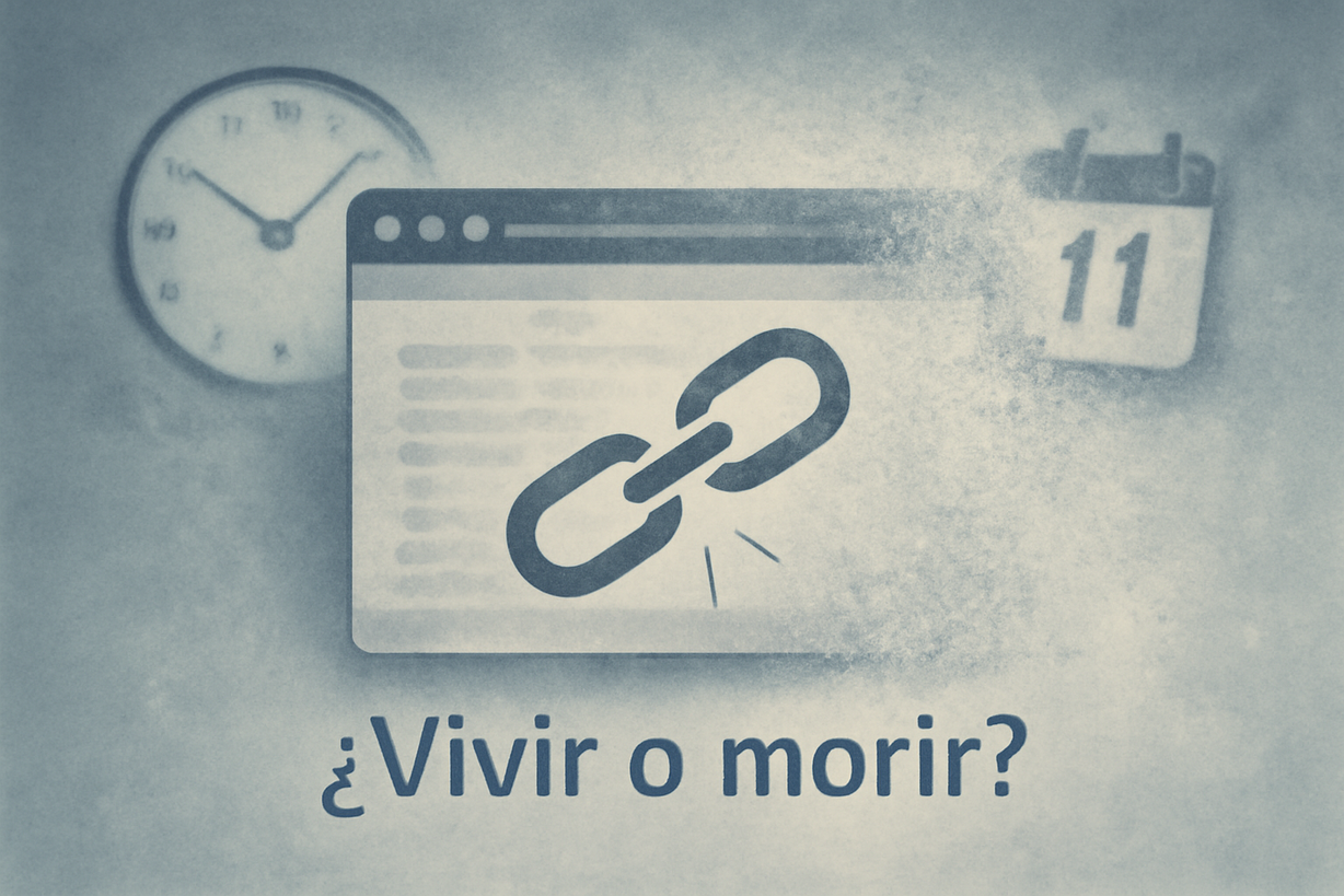 La Apuesta del Enlace: ¿Sobrevivirá a la Fragilidad de la Web?