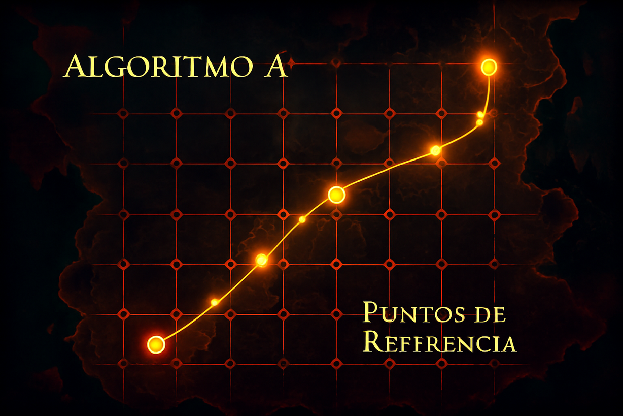 Optimización del Algoritmo A*: Mejorando la Heurística con Puntos de Referencia