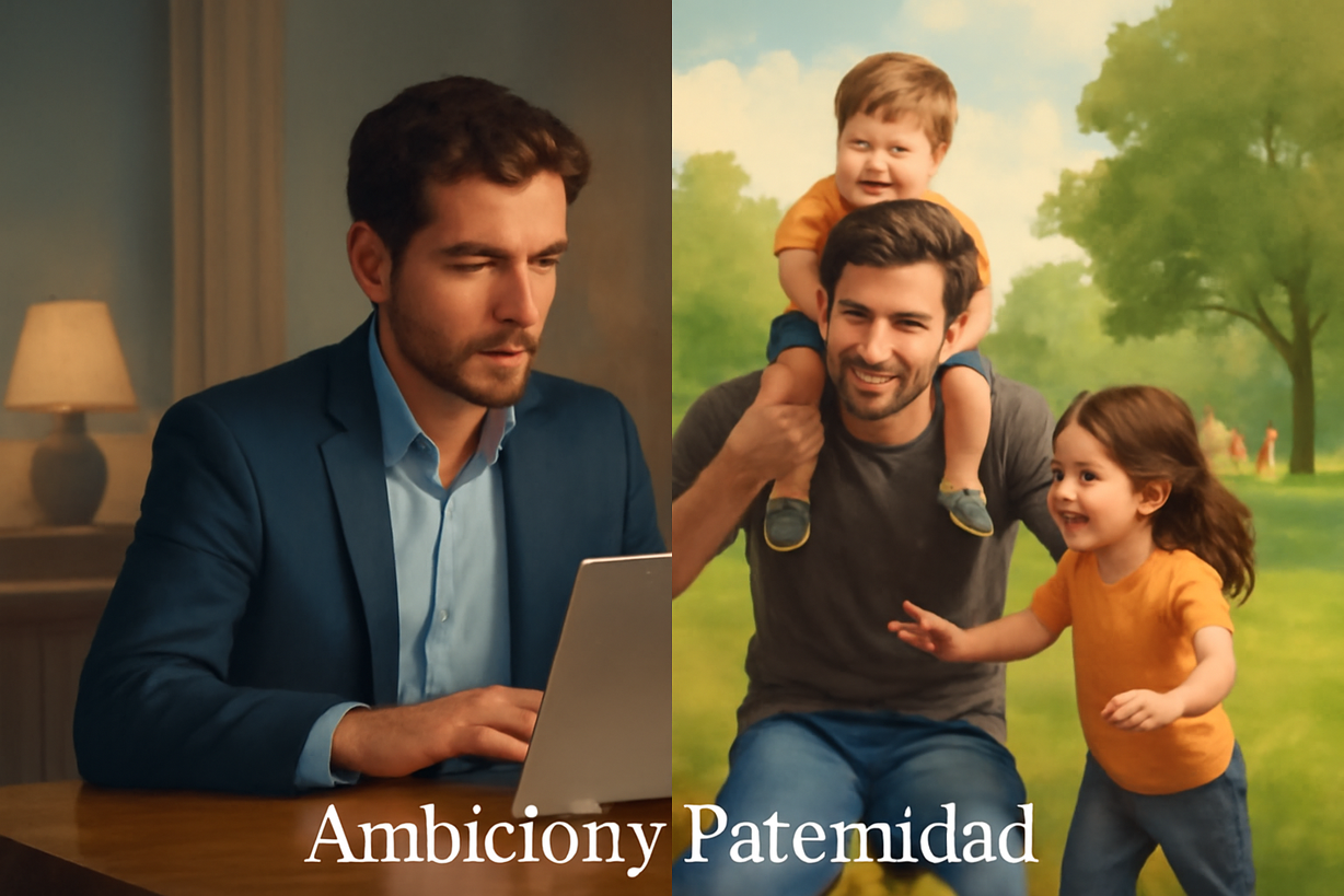 Paternidad y Ambición: El Equilibrio del Padre Emprendedor