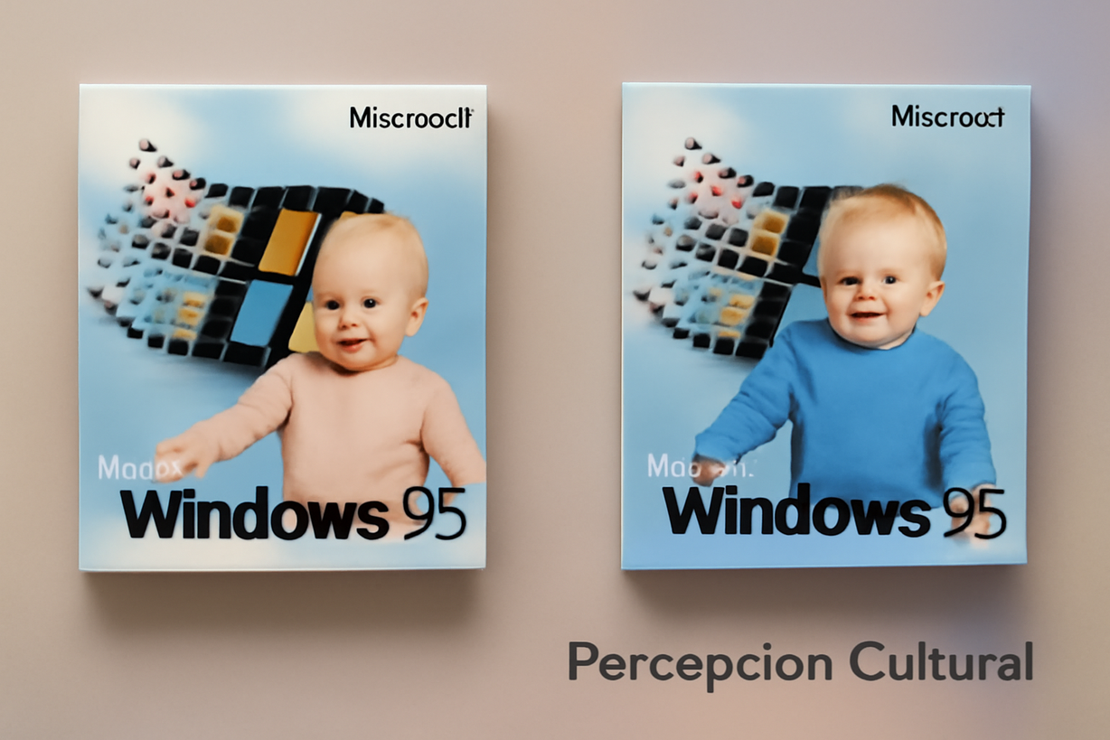 La polémica del holograma de Windows 95: ¿arte o controversia cultural?