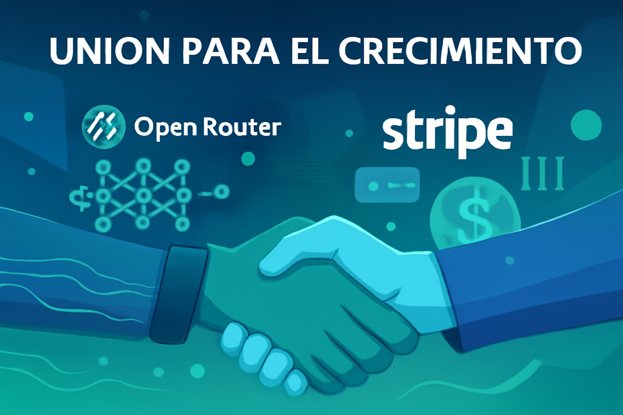 OpenRouter y Stripe: Una Fusión para Impulsar la IA Globalmente