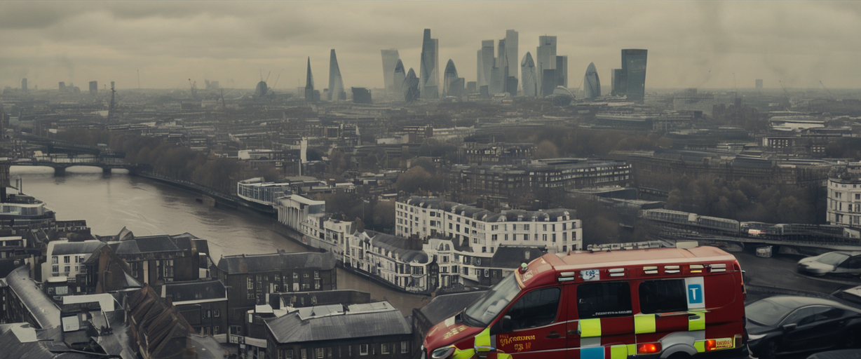 Ataque incendiario a ambulancias judías en Londres: preocupación y condena.