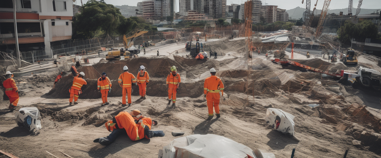 Accidente en el Puente Labruna: Dos obreros atrapados y críticas a la seguridad laboral