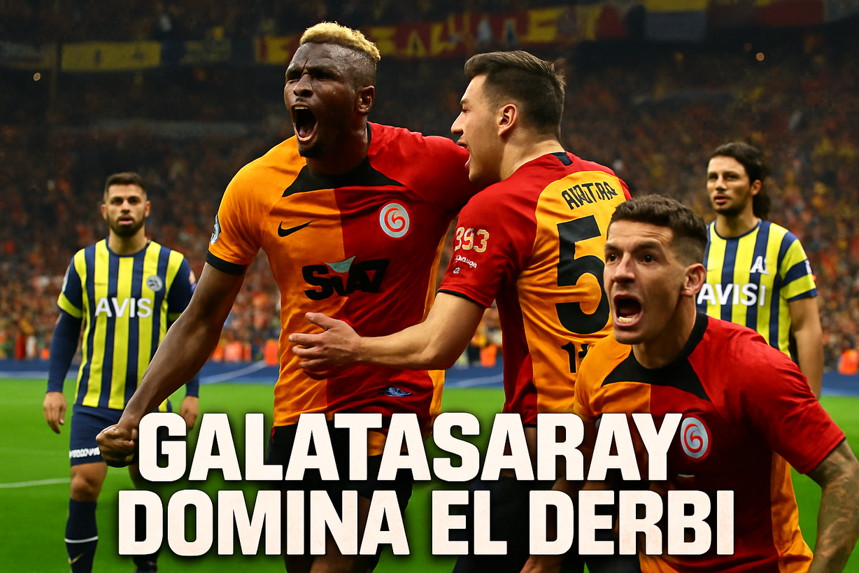 Galatasaray Domina el Derbi y Aumenta su Ventaja en la Süper Lig