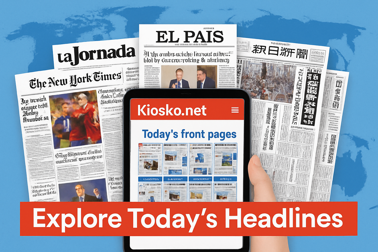 Kiosko.net: Acceso Global a Portadas de Periódicos