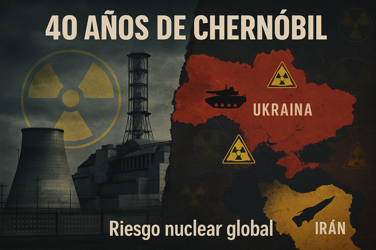 Chernóbil: 40 Años de Riesgos Nucleares en un Mundo en Conflicto