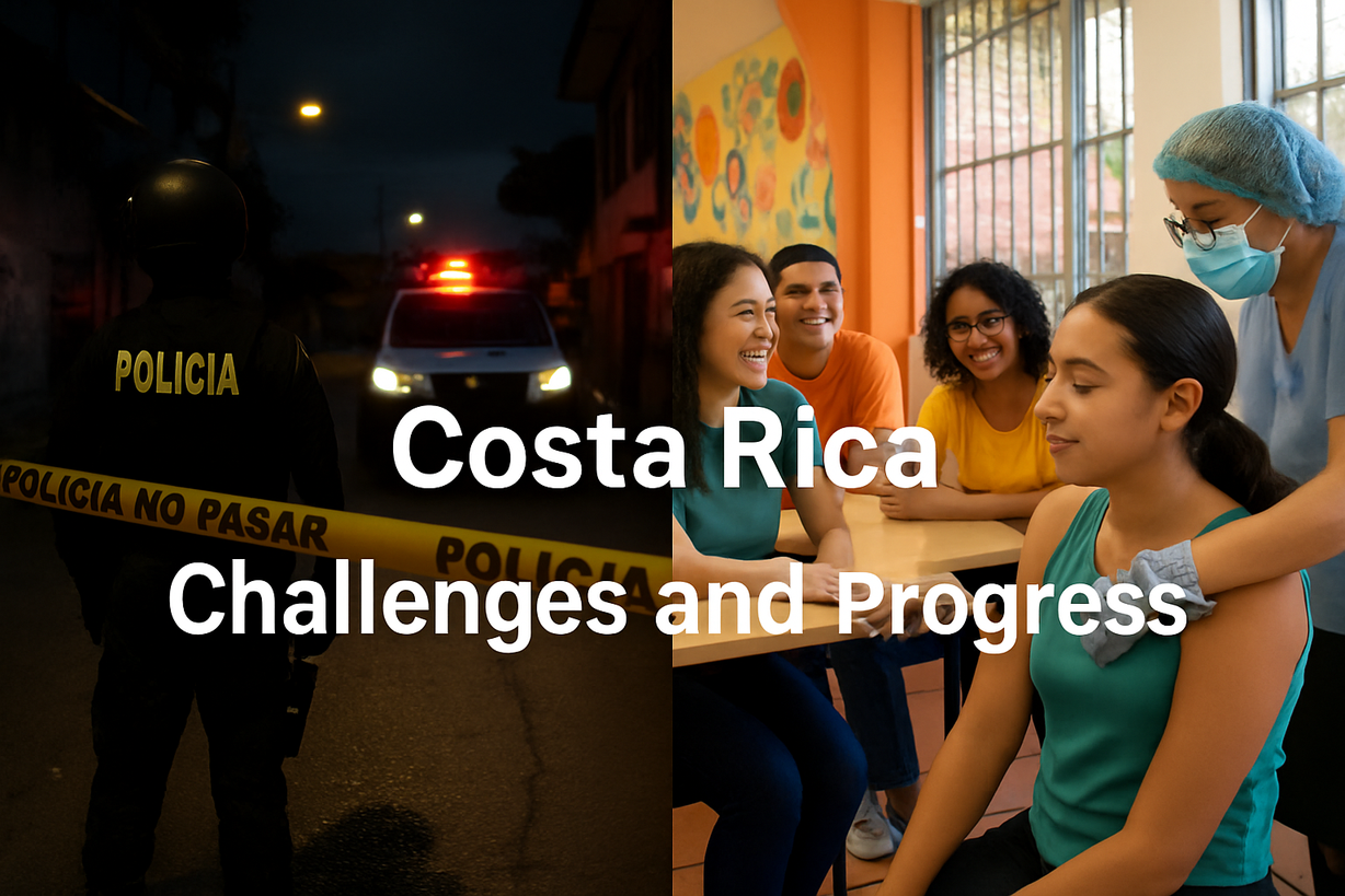 Desafíos y Avances en Costa Rica: Entre la Inseguridad y la Esperanza