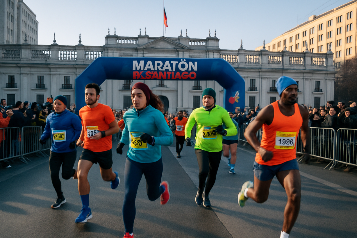 Maratón de Santiago 2026: ¡Prepárate para correr en la capital!