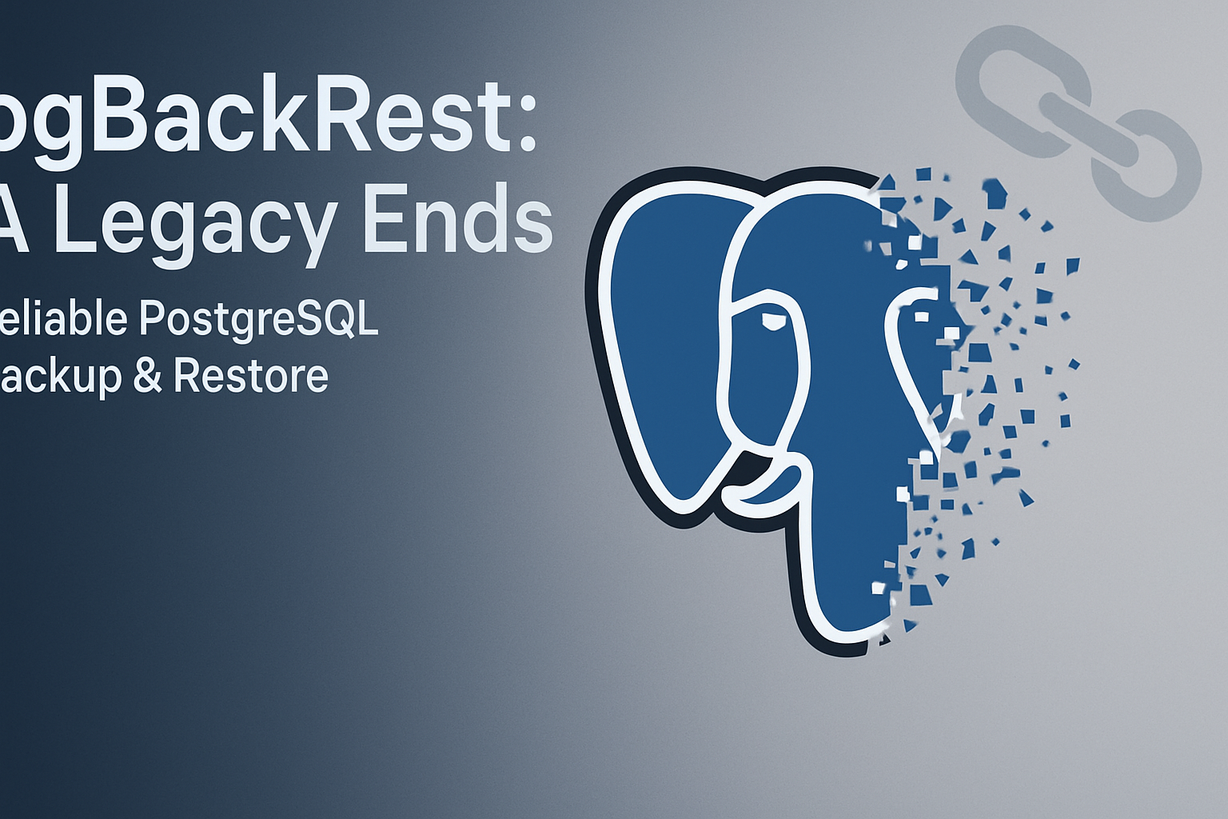 pgBackRest: Fin de una Era en Respaldo de PostgreSQL
