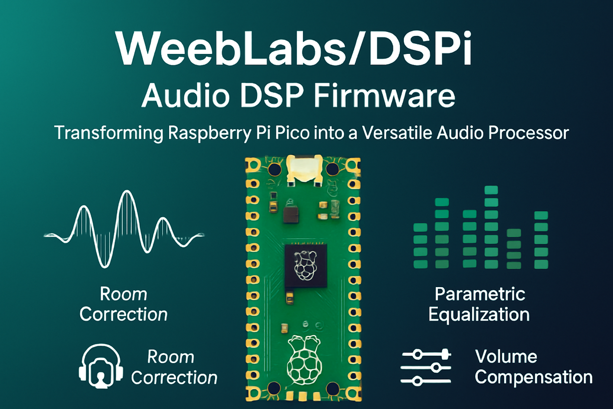 Transforma tu Raspberry Pi Pico en un potente procesador de audio con DSPi