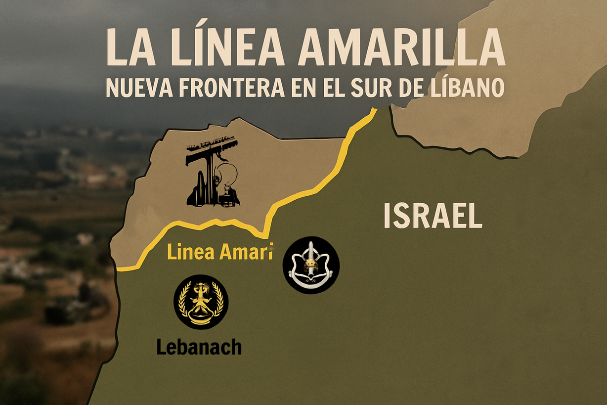 Conflicto en el Sur de Líbano: La Nueva 'Línea Amarilla' de Israel