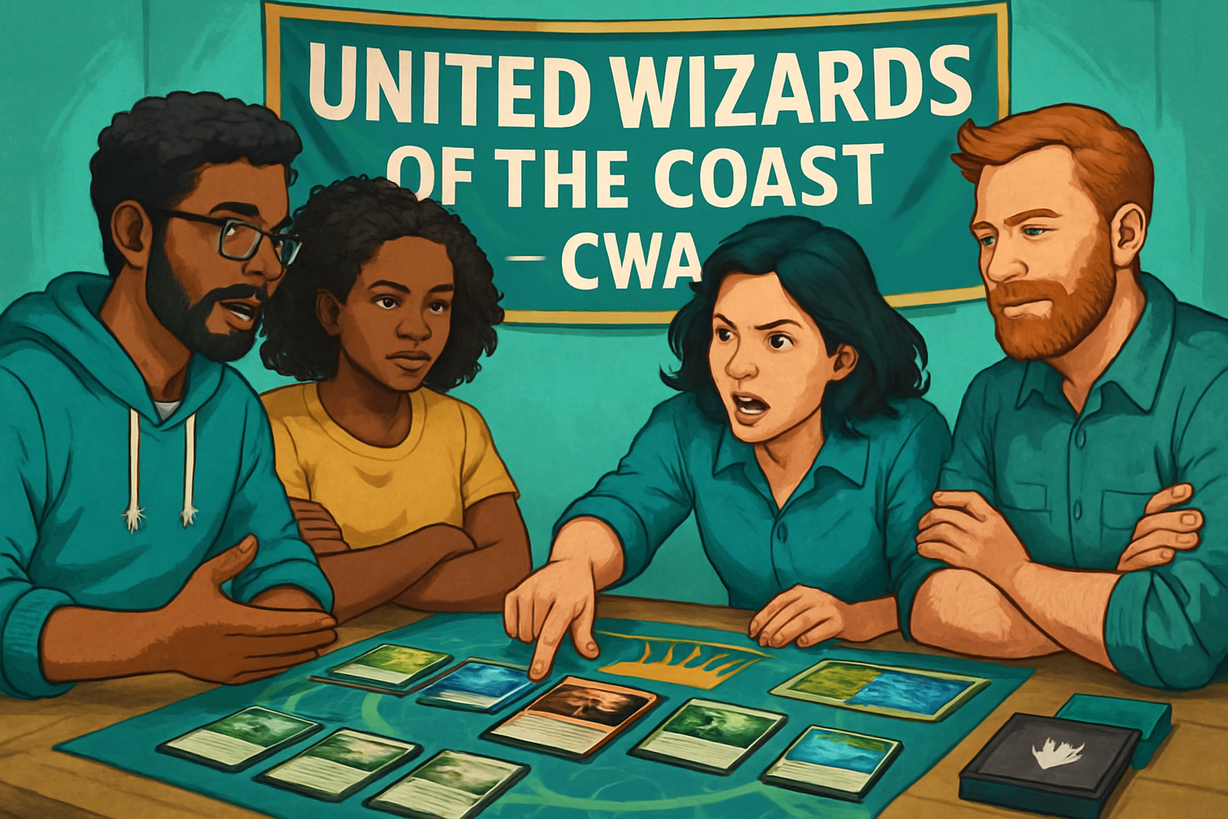 Los trabajadores de Magic: The Gathering Arena forman sindicato y buscan mejoras laborales