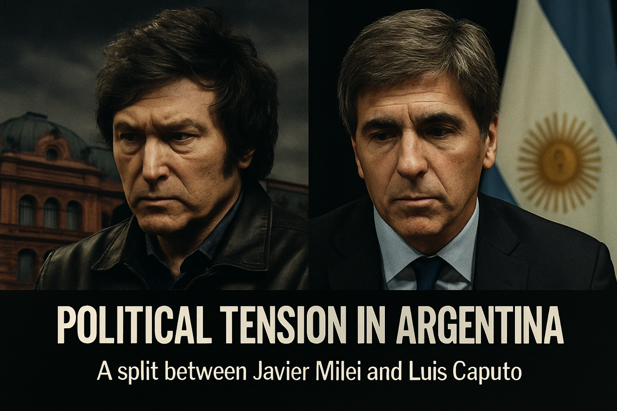 Crisis de Poder en el Gabinete: Tensión entre Milei y Caputo