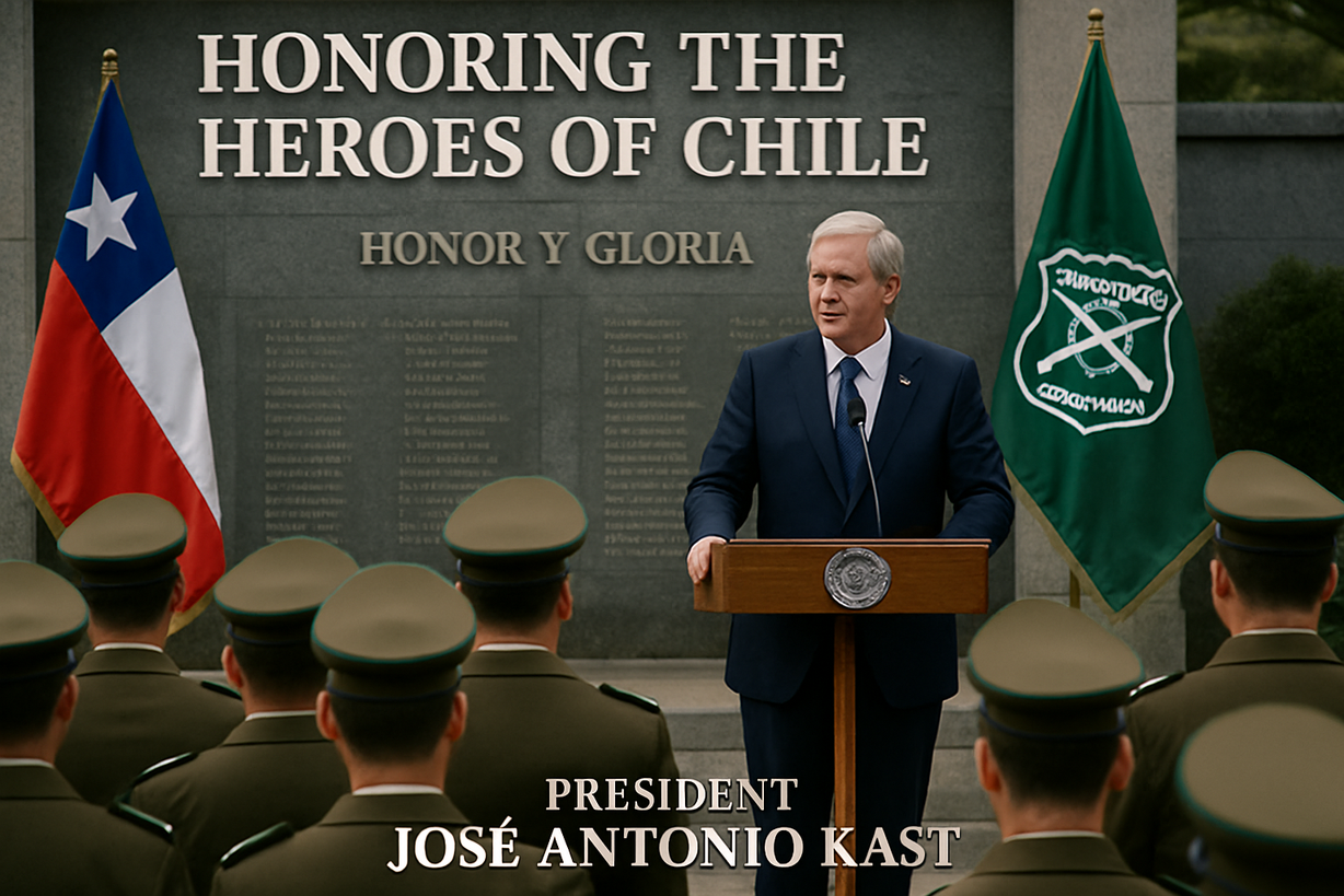 Kast Anuncia Aumento Salarial y Apoyo Integral para Carabineros en su 99 Aniversario