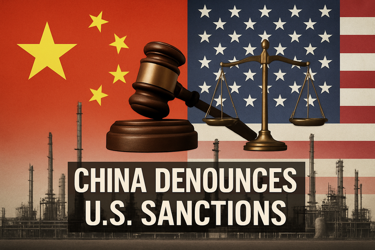 China rechaza sanciones de EE. UU. y defiende a sus empresas