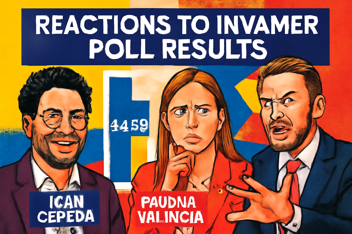 Competencia Electoral en Colombia: Cepeda, Valencia y De la Espriella en la Mira